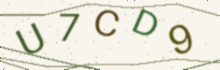 A picture of letters to type (it keeps out spam)